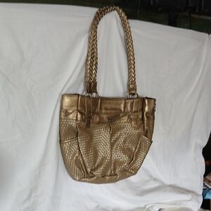 Large Miche Gold Tote Bag